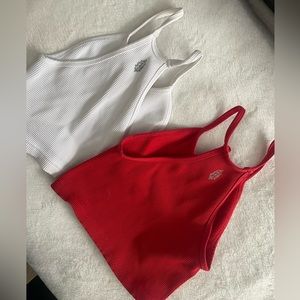 Free People Happiness Runs Crop Tank - Set of 2